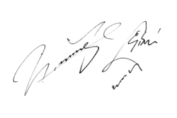 Изображение автографа