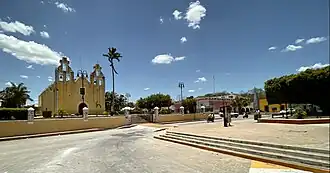 Центр Хопельчена