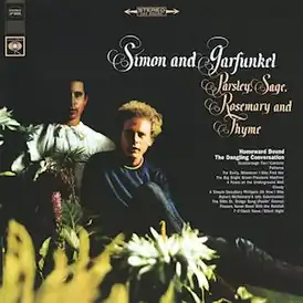 Обложка альбома Simon and Garfunkel «Parsley, Sage, Rosemary and Thyme» (1966)