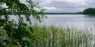 Вид на озеро Парсветас в сентябре 2009 года