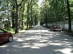 Конец улицы.