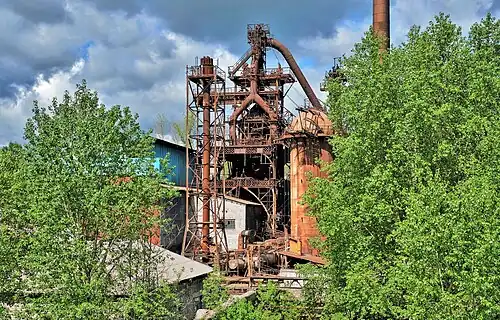 Недействующая домна