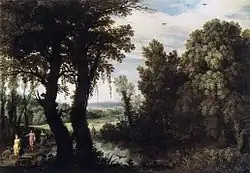 Диана и нимфы на охоте. Ок. 1600. Холст, масло. Лувр, Париж