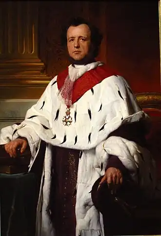 Поль Деларош. граф Сальванди— великий магистр Университета, 1846