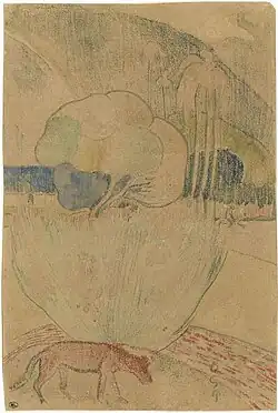 Манговое дерево (монотипия). Лувр / Орсе