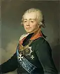 Павел I   1796-1801  Император Всероссийский