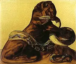 Лев и питон