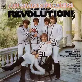 Обложка альбома Paul Revere & the Raiders «Revolution!» (1967)