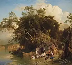 Женская купальня.