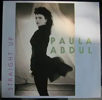 Обложка сингла Полы Абдул «Straight Up» (1988)