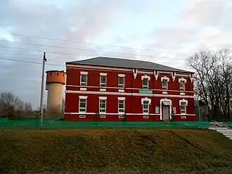 Здание железнодорожного вокзала