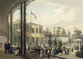 Литография К. А. Шульца по рисунку И. Я. Мейера. 1845