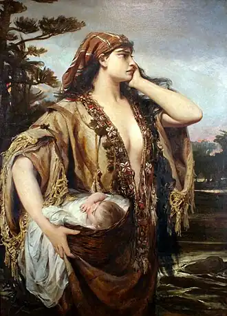 Педру Америку. Моисей и Иохаведа (1884)