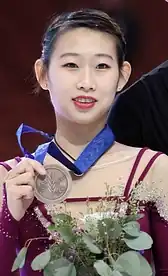 На чемпионате четырёх континентов (2019)