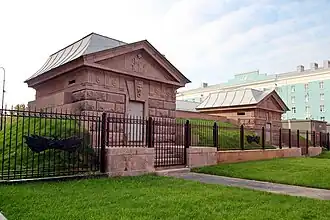 Входные павильоны комплекса