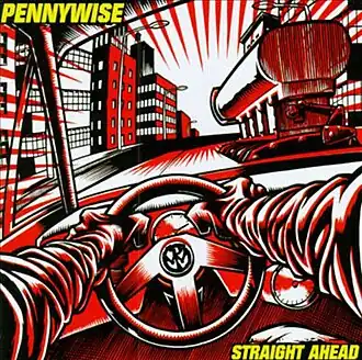 Обложка альбома Pennywise «Straight Ahead» (1999)