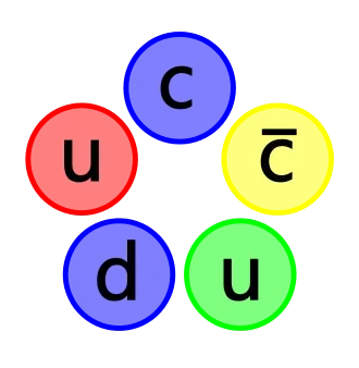 Открытая в 2015 году частица из пяти кварков
