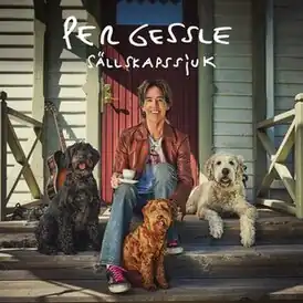 Обложка альбома Пера Гессле «Sällskapssjuk» (2024)