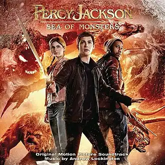 Обложка альбома Эндрю Локингтон «Percy Jackson: Sea of Monsters (Original Motion Picture Soundtrack)» ()