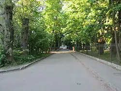 Вид от Зеленогорской улицы