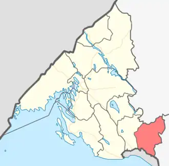 Первомайское сельское поселение на карте