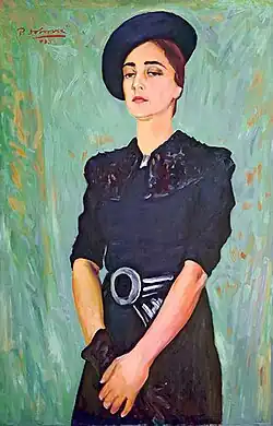 Портрет Ольги Добрович, 1938