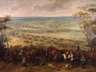 Картина Питера Снайерса, посвящённая битве