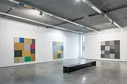 Personal exhibition by Peter Halley in 2017