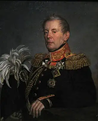 Копия неизвестного художника с портрета работы О. А. Кипренского (?) из Исторического музея