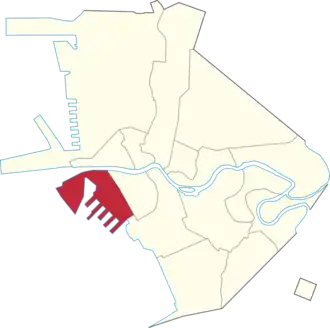 Порт-Ареа на карте