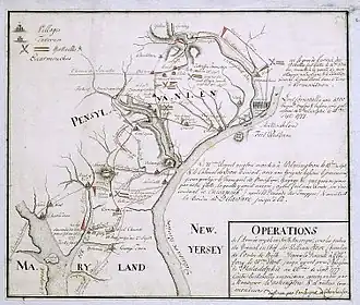 Гессенская карта наземной кампании