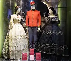 Костюмы актёров фильма в музее студии Чинечитта (2020)