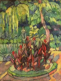 В саду. 1912