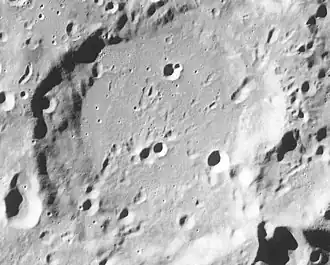 Снимок зонда Lunar Reconnaissance Orbiter.