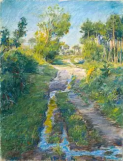 Efeito de sol ao fim de tarde, 1913