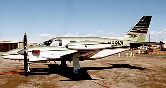PA-31T Cheyenne в Валле, Аризона, в октябре 2005 года