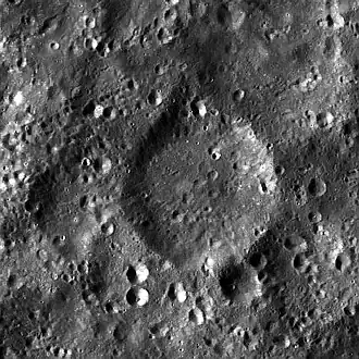 Снимок зонда Lunar Reconnaissance Orbiter.