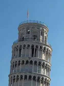 Верхние ярусы башни