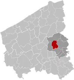 Расположение муниципалитета на карте провинции