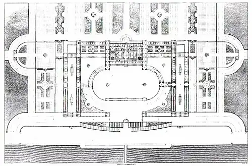 План дворца