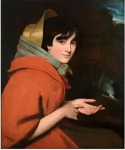 Портрет леди Плезенс Смит[вд] в образе цыганки.