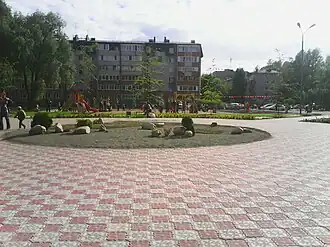 "Площадь праздников" на ул. 21-я Амурская