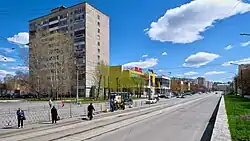 Вид на юго-восток от улицы Ильича