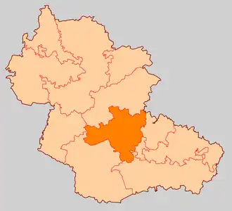 Подгородненское сельское поселение на карте