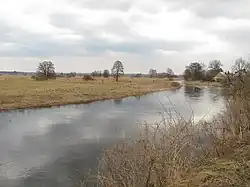 Супрасль весной (гмина Хорощ)