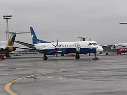Пассажирский самолёт Saab 2000