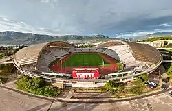 Вид на Полюд с горами Козьяк на заднем плане