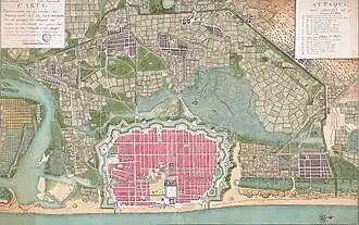 Оборонительные сооружения Пондичерри, 1778 год