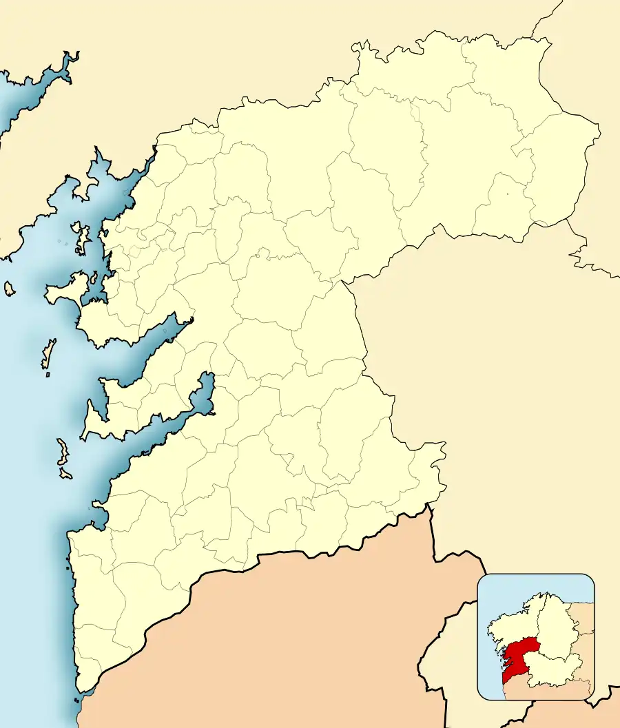 Виго на карте