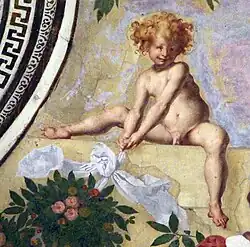 Деталь росписи